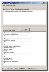 Web Log Filter screenshot